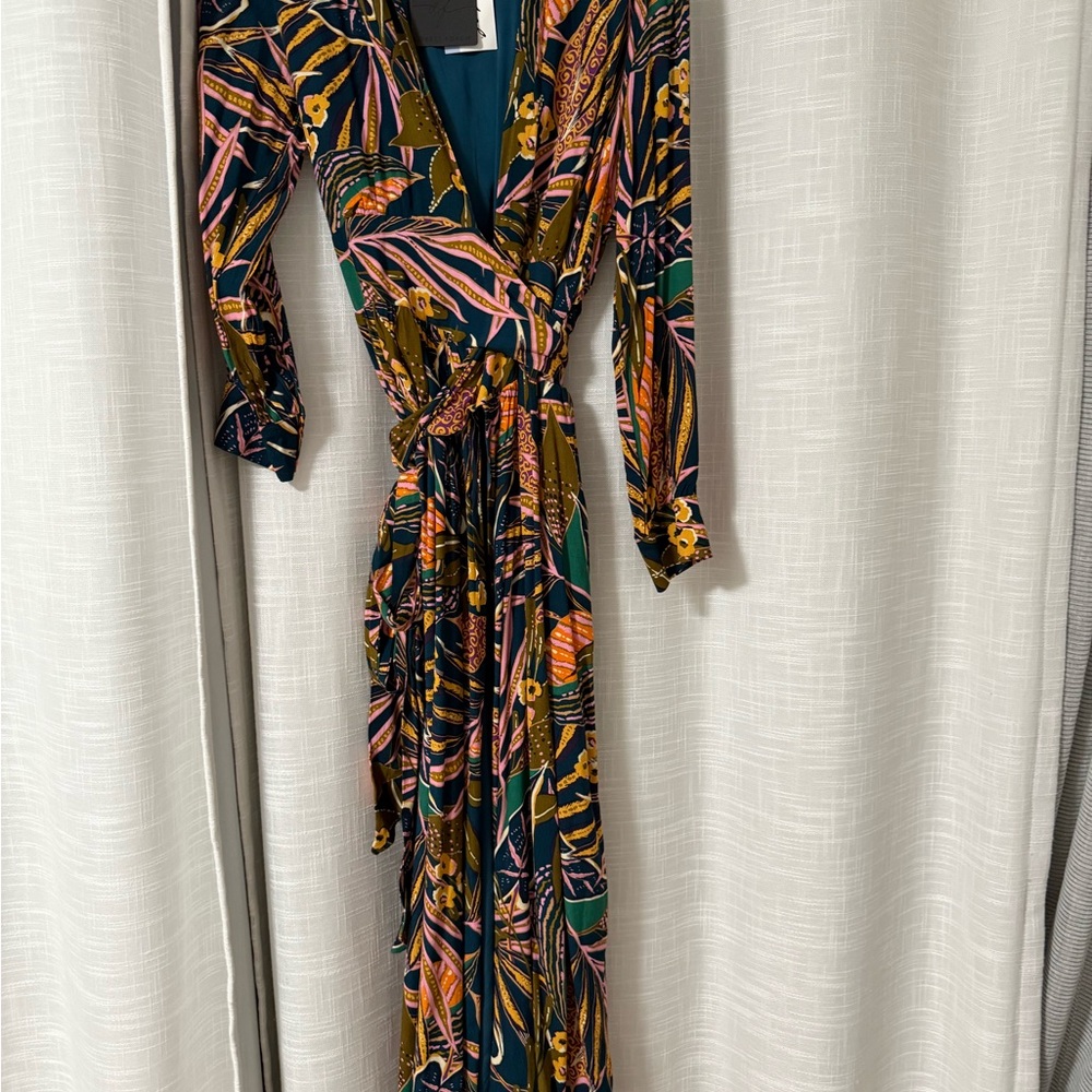 Dress Forum Multicolor Long Sleeve Dress